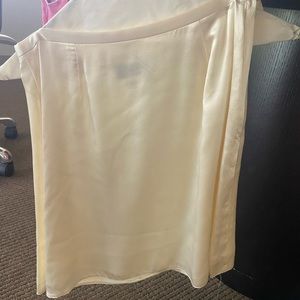 J. Crew charmeuse mini skirt